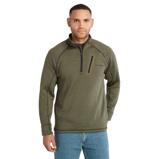 Men's Reaxion Quarter-Zip Athletic-Fit Fleece Jacket