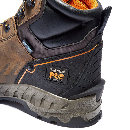 Men's Work Summit 6-Inch Waterproof Comp-Toe Work Boots