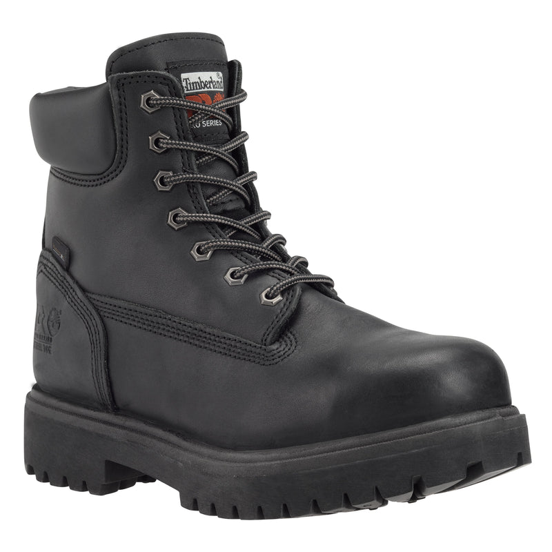 Load image into Gallery viewer, Timberland PRO TB026038001 6 In Direct Attach ST Ins BLACK Work Boots
